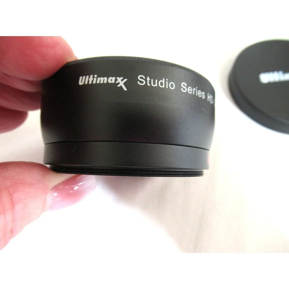 Ultimaxx Studio Series HD 0.43x AF Wide Angle Lens 58MM With Macro